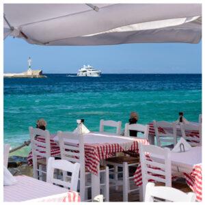 Ferienhaus mykonos Luxusvilla mieten griechenland privater pool meerblick sandstrand finest greek villas